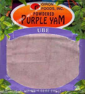 Purple Yam Ube powder  by Giron Foods, great quality to make healthy delicious desserts, milkshake and ice creams, 115gm ships from Montreal