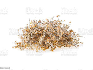 Wormwood organic, Artemisia absinthium, mugwort fine, Organic and natural 50 gm, product of Morocco, ships from Montreal